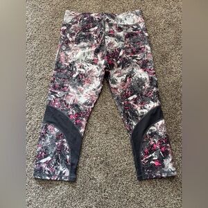 Calvin Klein Performance Compression Wick Leggings Cropped XL Slimming grey